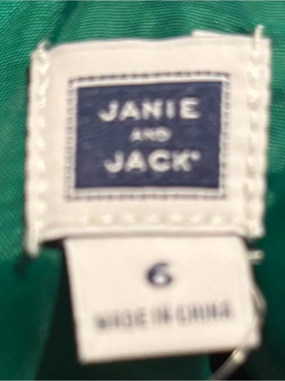 Janie and Jack emerald green